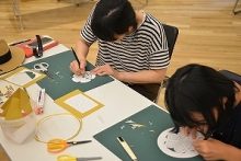 【レポート】特別展「真田丸」をもっと楽しむ体験講座　家紋ワークショップ