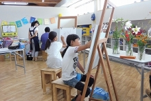 【レポート】夏休み子ども絵画教室