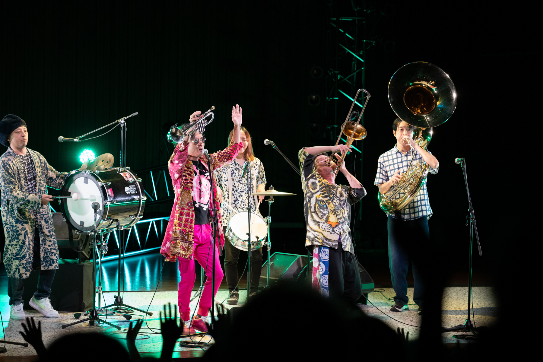 【レポート】BLACK BOTTOM BRASS BAND Live!